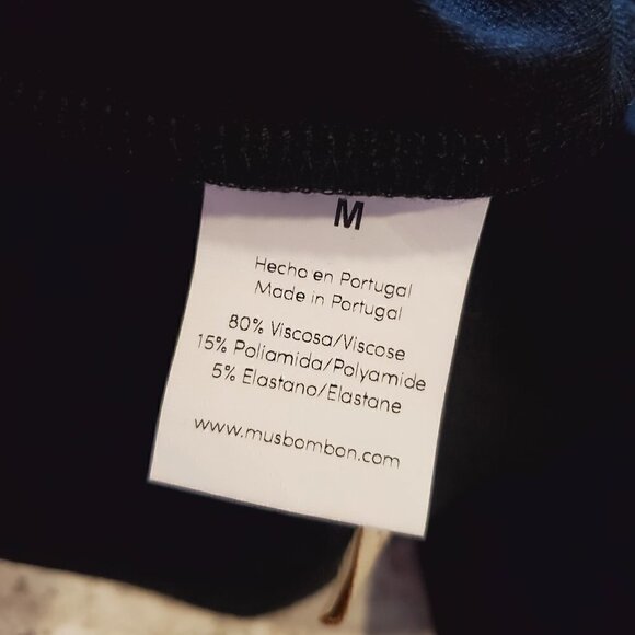 Mus & Bombon Flared Black Travel Stretch Legging Pant Size Medium - Picture 6 of 6